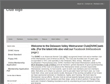 Tablet Screenshot of dvwc.org